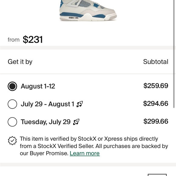 Jordan 4 Retro “Military Blue (2024)” - Picture 13 of 13